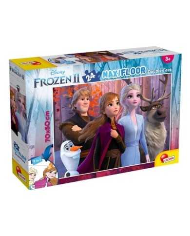 Puzzle Disney Frozen 2 - 24 pezzi Maxi Clementoni Anna Elsa gioco bambina