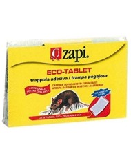 Zapi Garden, Eco-Tablet, trappola adesiva cattura topi e insetti stricianti  - Topicida - - Multistore Convenienza