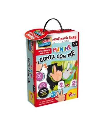 Gioco Bambini Educativo Manine Conta con Me Impara Contare + 1 Storia 1-4  anni